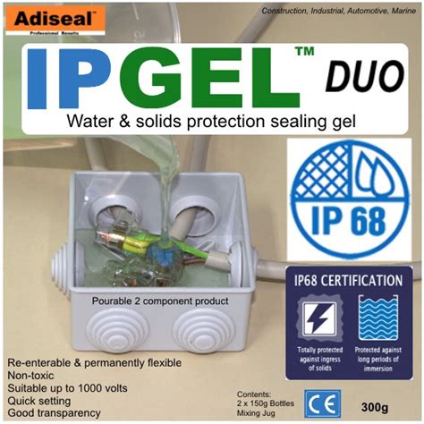 gel in junction boxes|waterproof gel for electrical connections.